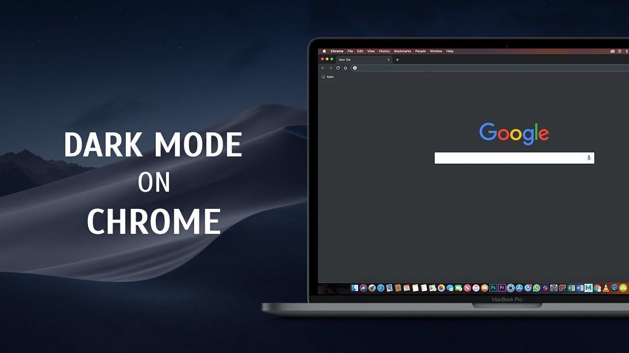 how to get dark mode google chrome