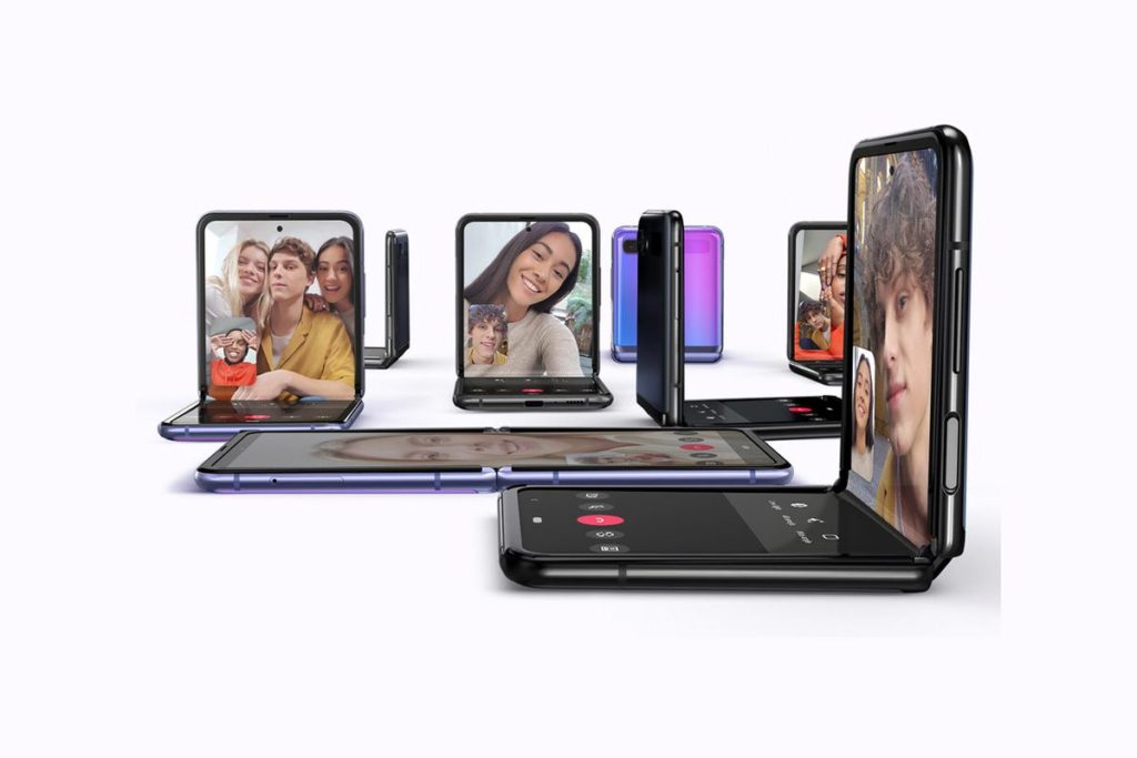 samsung galaxy z flip screen size