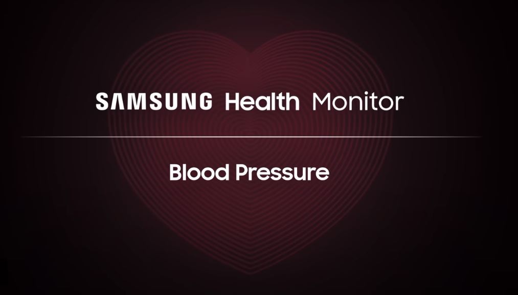 samsung galaxy blood pressure app